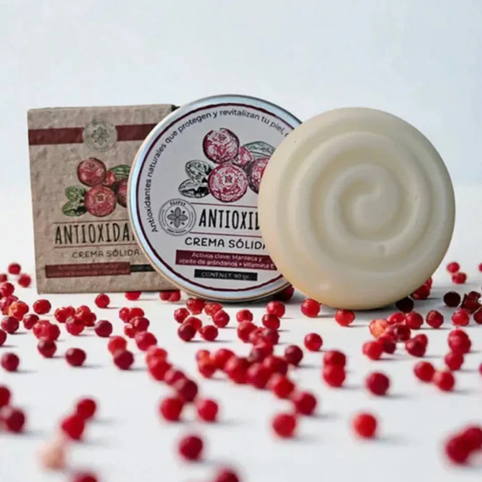 CREMA SÓLIDA ANTIOXIDANTE VEGANA 90 GRAMOS FAIPSY