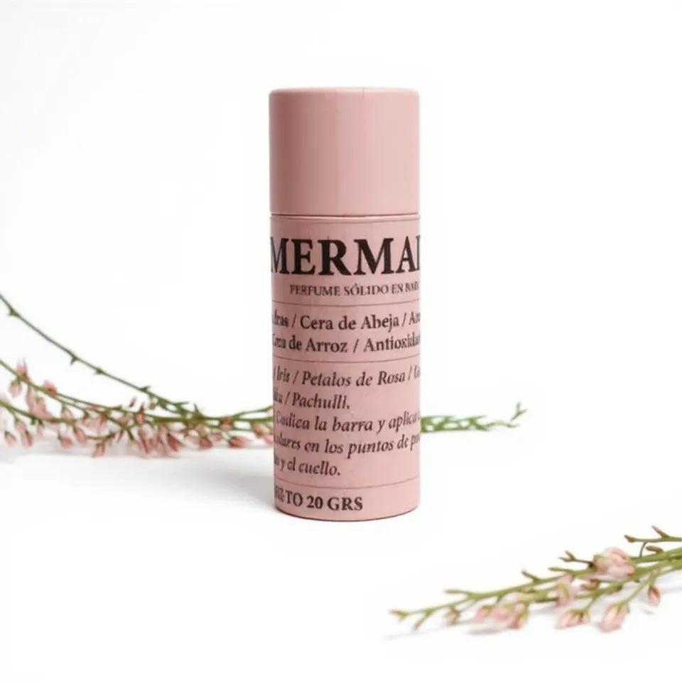 PERFUME SÓLIDO MERMAID VEGANO 20 GRAMOS FAIPSY