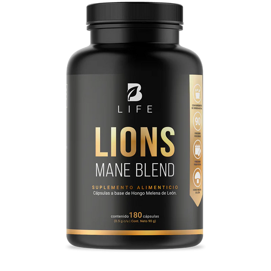 Lions Mane Blend | Hongo de Melena de León 180 capsulas