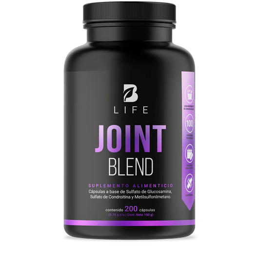 Joint Blend | Mezcla de Glucosamina, Condroitina y MSM 200 CAPSULAS